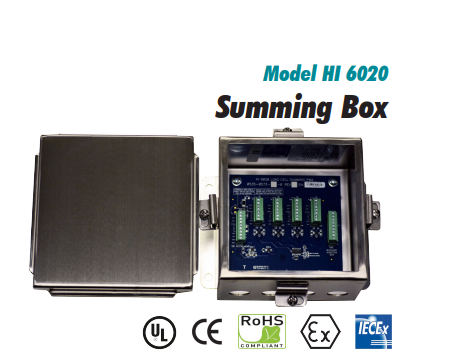HI6020IT 6020JB接线盒 美国hardy哈帝称重接线盒