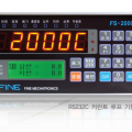 韩国fine FS-2000C喂料机称重显示表 称重控制仪表 