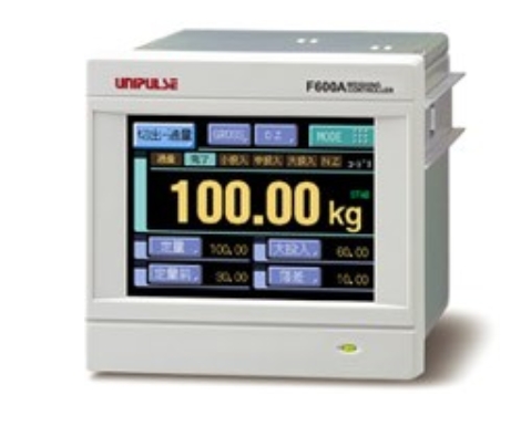Unipulse尤尼帕斯F600AT触摸屏式称重显示控制器仪表
