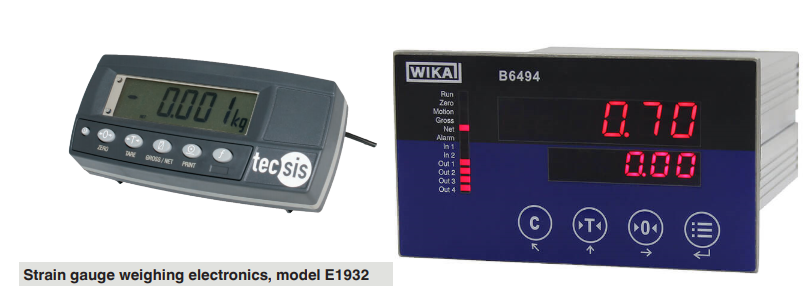E1932应变式电子称重设备 B6494工业mV/V级测量仪表带多功能显示器 德国威卡wika